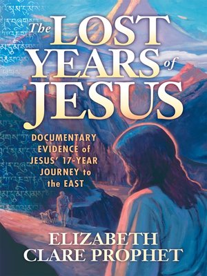cover image of The Lost Years of Jesus
